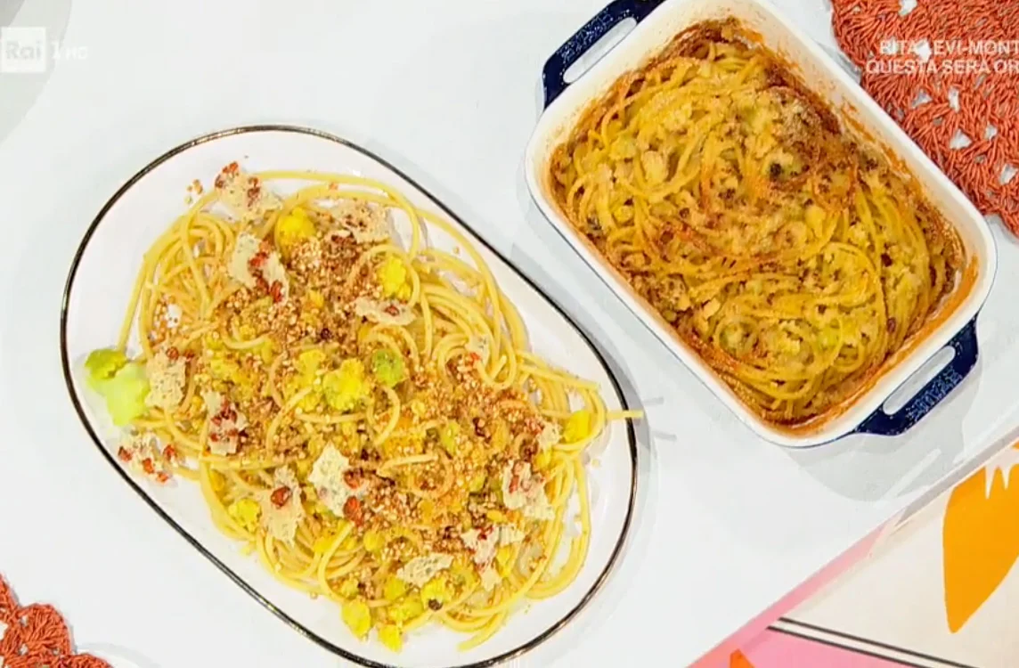 Bucatini con broccoli arriminati