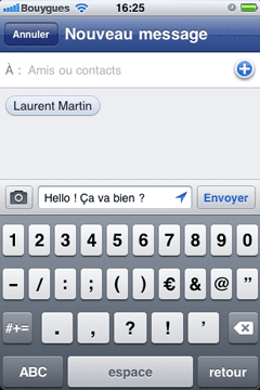 Discuter avec vos amis sur mobile avec Facebook Messenger