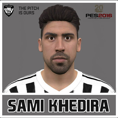 PES 2016 Sami Khedira Face by Ozy_96 PES MOD