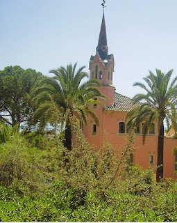 Casa Gaudi din Parcul Guell,  Barcelona