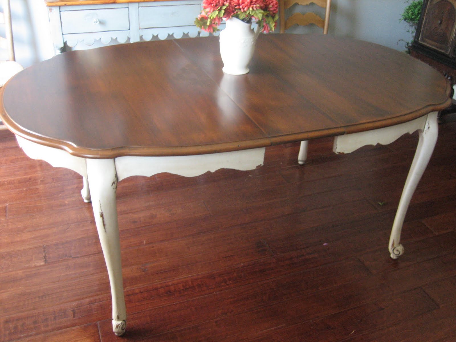 European Paint Finishes Cottage Dining Table