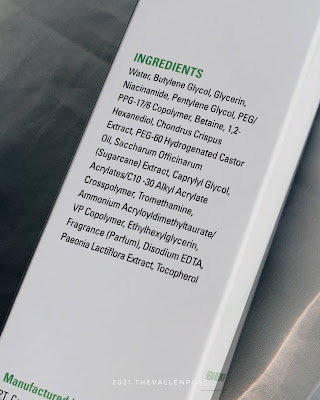 dewpre paeonia brightening fluid ingredients