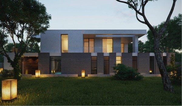 Desain Rumah Modern Eksterior Minimalis