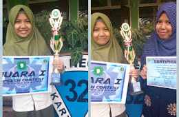 SALMA SONIA, PESERTA DIDIK MTSN 32 JAKARTA BERPRESTASI DALAM AJANG SCALLOP DI PROVINSI BANTEN