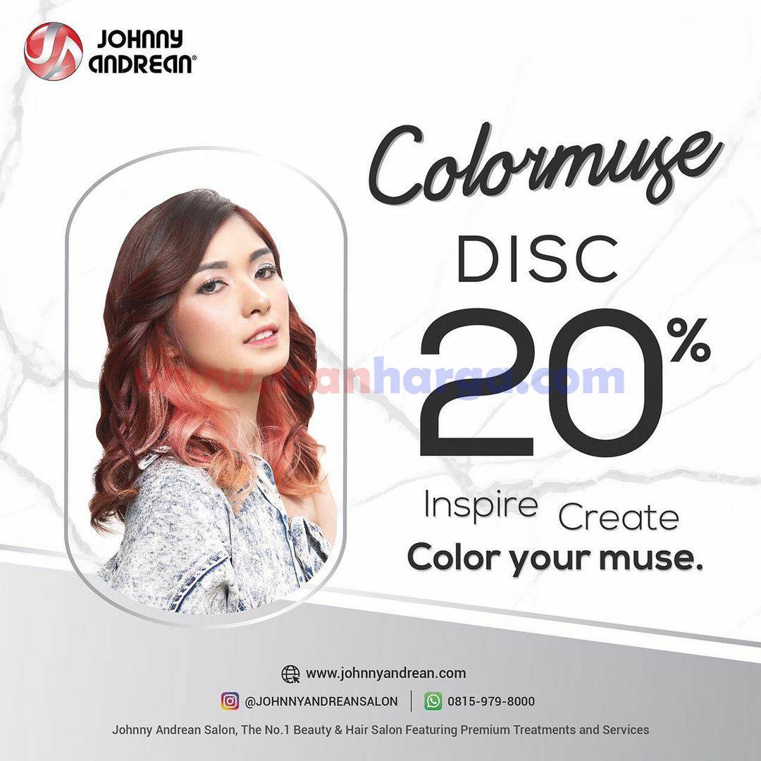 Johnny Andrean Promo Colormuse DISKON 20%