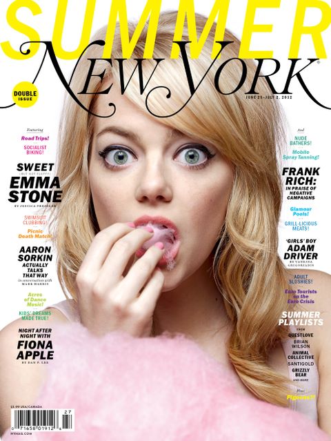 Emma Stone Covers New York Magazine, Summer 2012