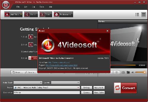 4Videosoft Video to Audio Converter v5.0.28 portable