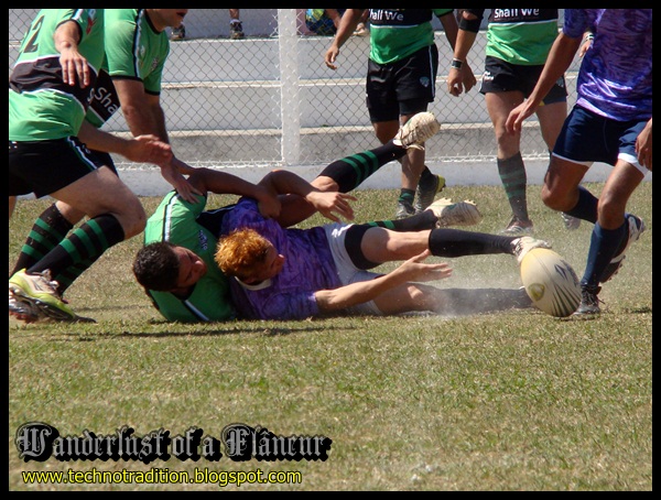 Leões do Vale, the local rugby team of Pindamonhagaba, promotes its first sevens tournament at "João do Pulo"