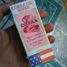  Cobra oil super usa pembesar pemanjang penis