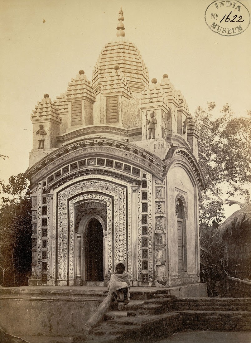 A Shiva Temple in Dubrajpur, Birbhum District, Bengal - 1870