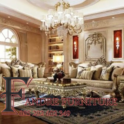 pic set sofa ruang tamu kayu mahoni furniture klasik ukir mewah warna custom kerajinan tks furniture 085292602349
