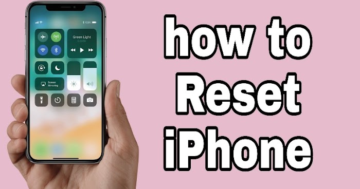 how to reset iPhone