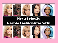 Coleção Barbie Fashionistas 2016 Curvilínea (curves)