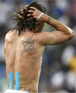 Tatuajes de Sergio Ramos