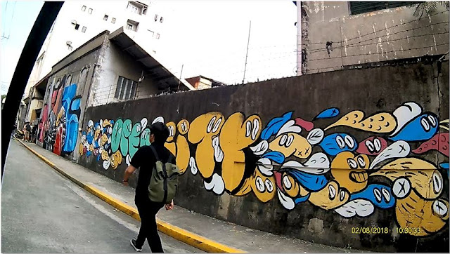street art in Intramuros, Manila City