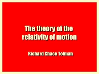 The theory of the relativity of motion