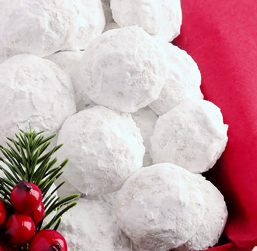 Snowball Christmas Cookies {best ever} #desserts #christmas