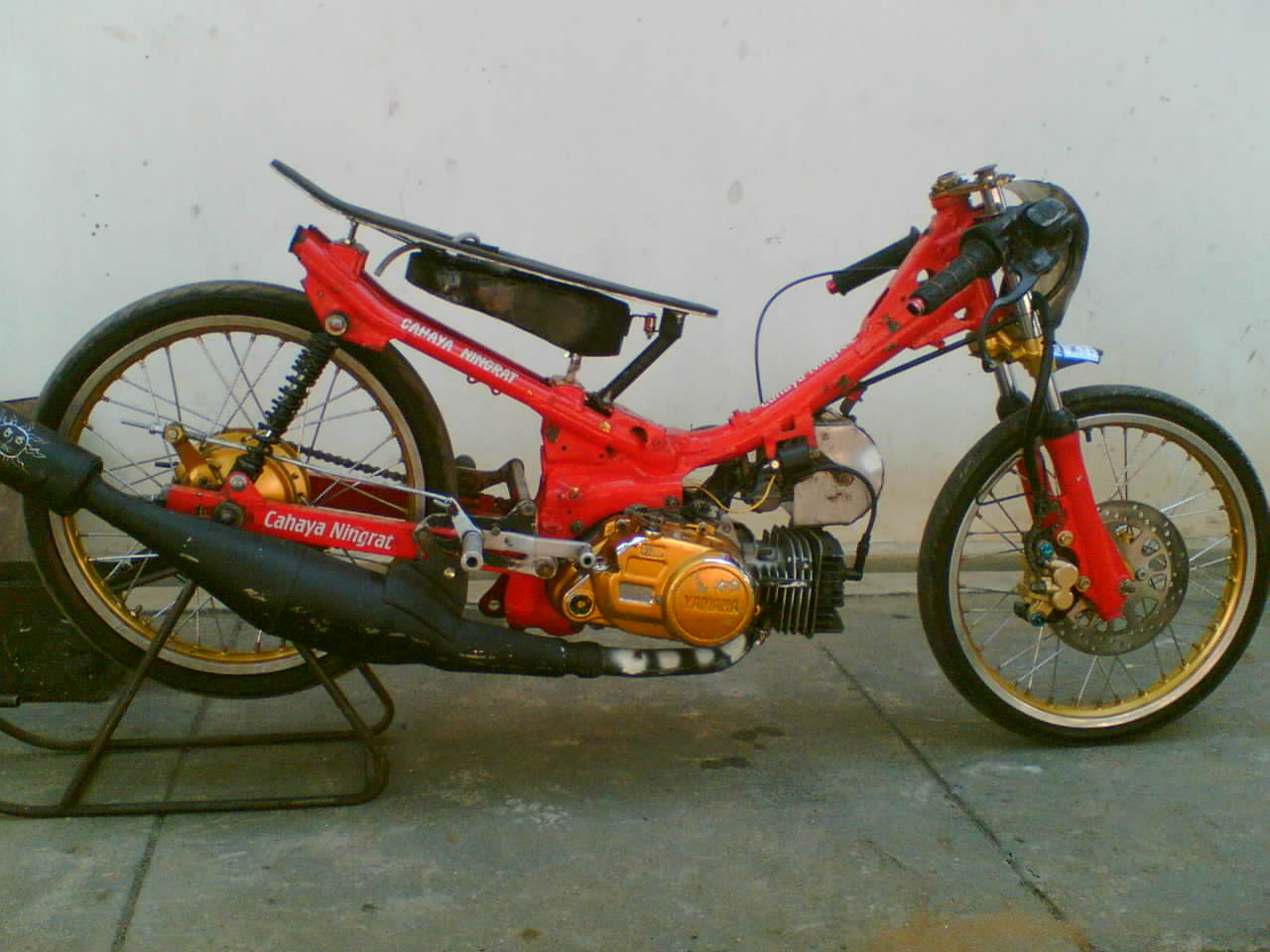 Drag Motor Red Yamaha