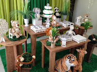 Decoração de festa infantil Safari - Selva Porto Alegre