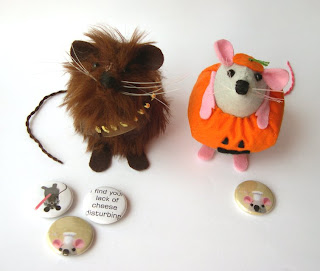 The House of Mouse Halloween and Chewbacca mice