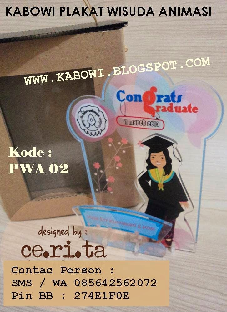 KADO HADIAH UNIK LUCU BUAT ANNIVERSARY WISUDA 