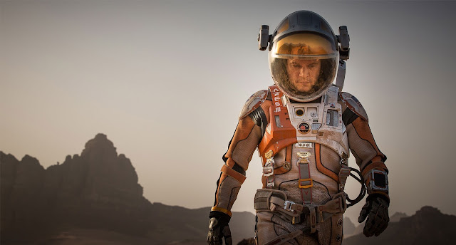 Matt Damon image from The Martian movie