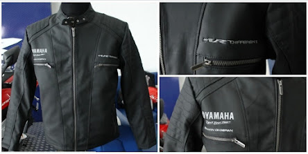 Gambar Jaket Kulit Yamaha