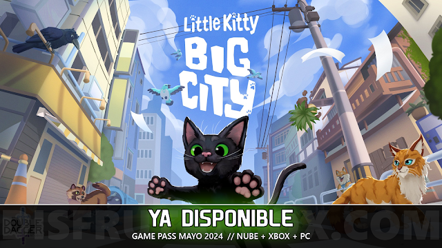 Disfruta haciendo trastadas gatunas por la gran ciudad en Little Kitty, Big City (estreno día 1 en Xbox Game Pass)