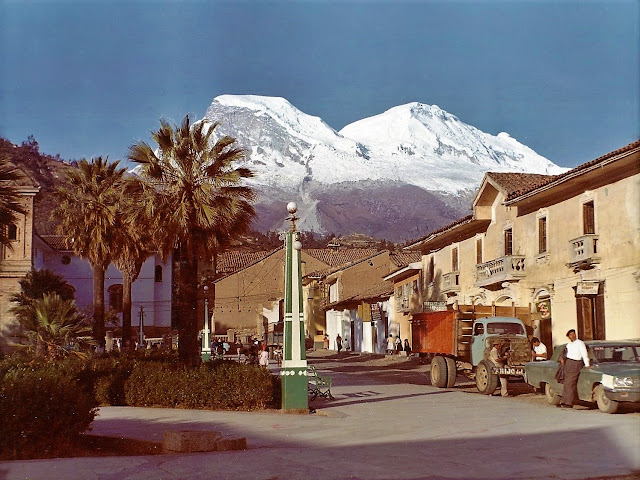 Yungay  antes del terremoto del 70.