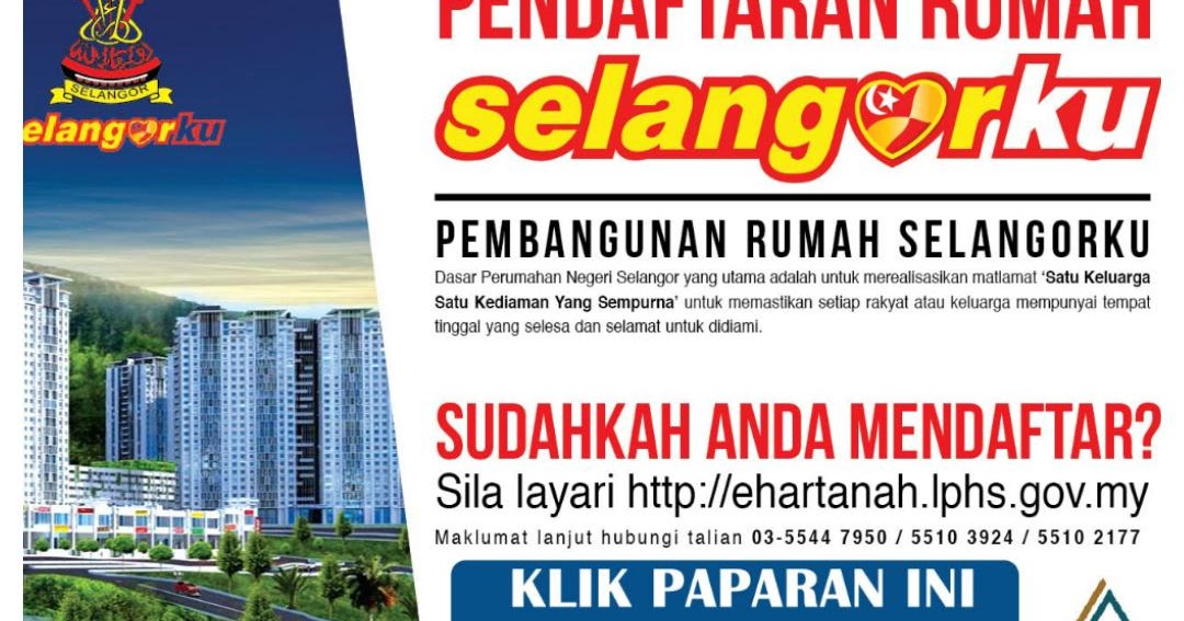 Permohonan Rumah Selangorku LPHS 2019 Online - MY PANDUAN