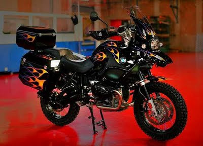 Airbrush Modification BMW R 1200GS