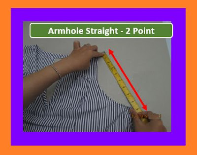 how to measure garment armhole