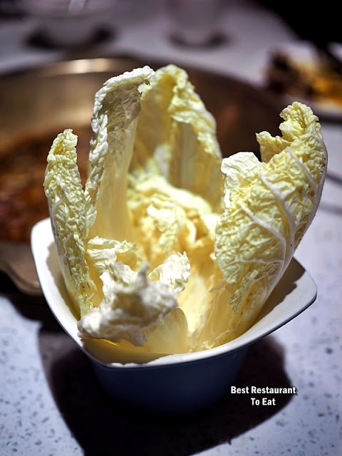  CHUANXI BAZI - HOT POT - Add On Menu - Chinese Cabbage