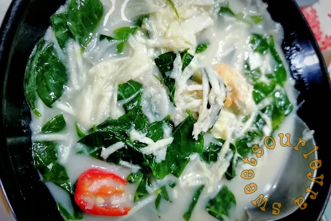 Resepi Rebung Masak Lemak Putih Dengan Pucuk Manis