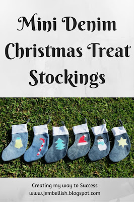 Mini Christmas Treat Stockings from Jeans