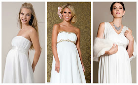 VESTIDOS DE NOVIA PARA EMBARAZADAS - VESTIDOS PARA NOVIAS EMBARAZADAS  by http://bebeyembarazos.blogspot.com/