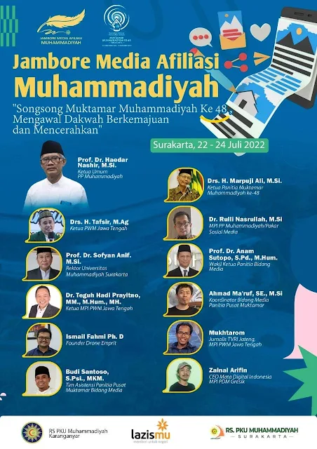 Ratusan Aktivis Media Afiliasi Muhammadiyah Hadiri Jambore di UMS