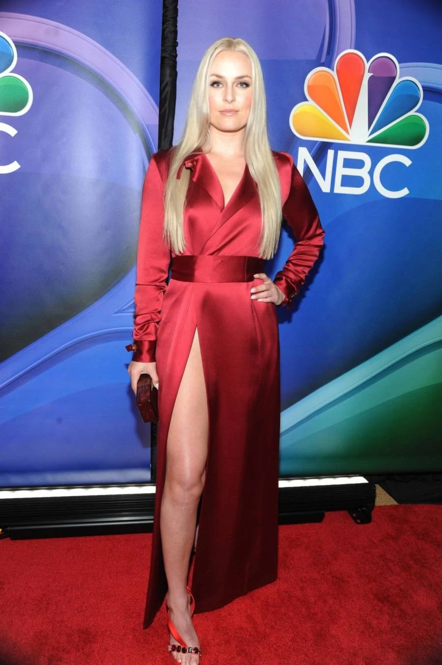 Lindsey Vonn At NBCUniversal Upfront Presentation in NYC