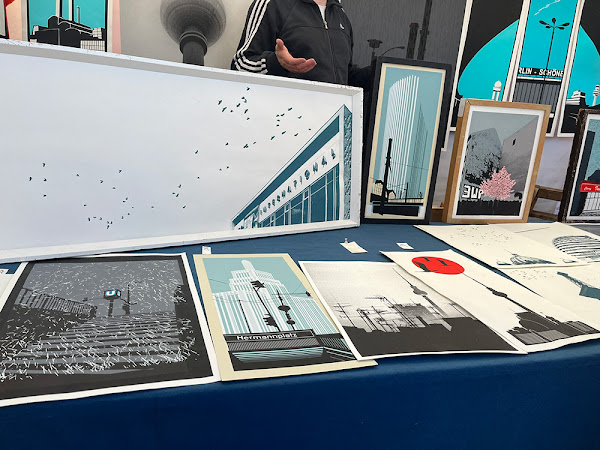pretty serigraphic art