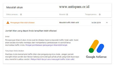 Masalah Traffic Tidak Valid Di Akun Google AdSense