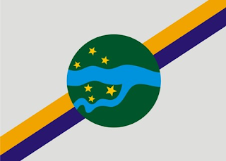 Bandeira de Montalvânia - MG