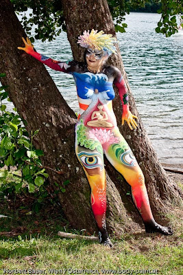 fantasy fest body painting