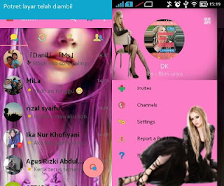 BBM Mod Pink V3.0.1.25 Apk