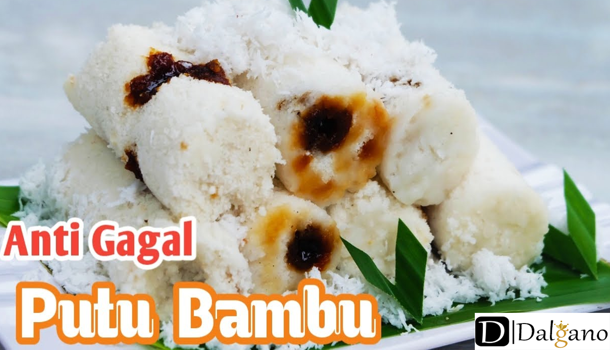 Recipes Bamboo Putu Cake North Kalimantan