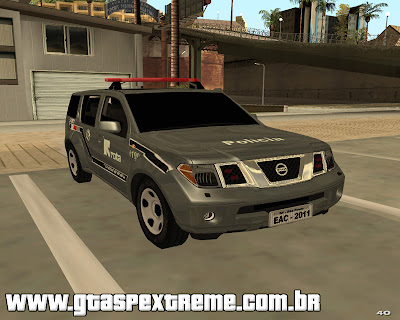 Nissan Pathfinder Rota Comado 2011 para grand theft auto