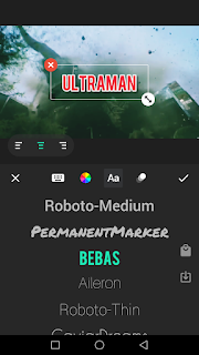 Cara edit video menambah dan menyisipkan judul atau teks kedalam video menggunakan aplikasi Inshot di Android