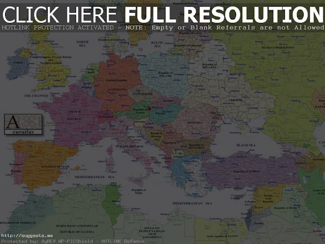 Map Of Europe Interactive 