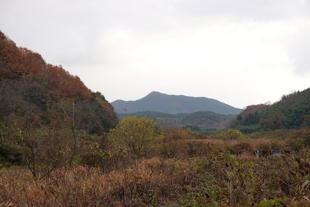 鳥取県西伯郡大山町赤松 一の谷橋からの眺望