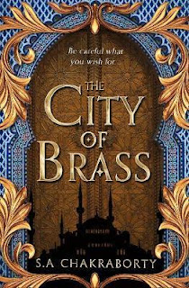 Book cover for The City of Brass by S.A. Chakraborty