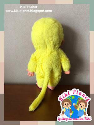 kiki monchhichi yellow jaune coloris vintage toys plushie collector rare